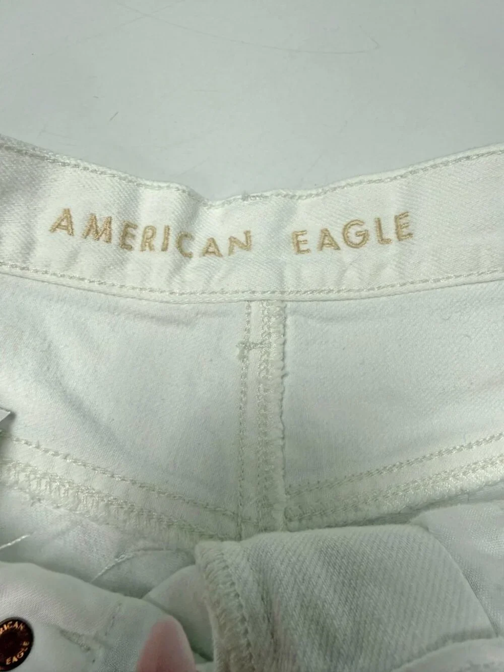 American Eagle Denim Baggy Mom Shorts